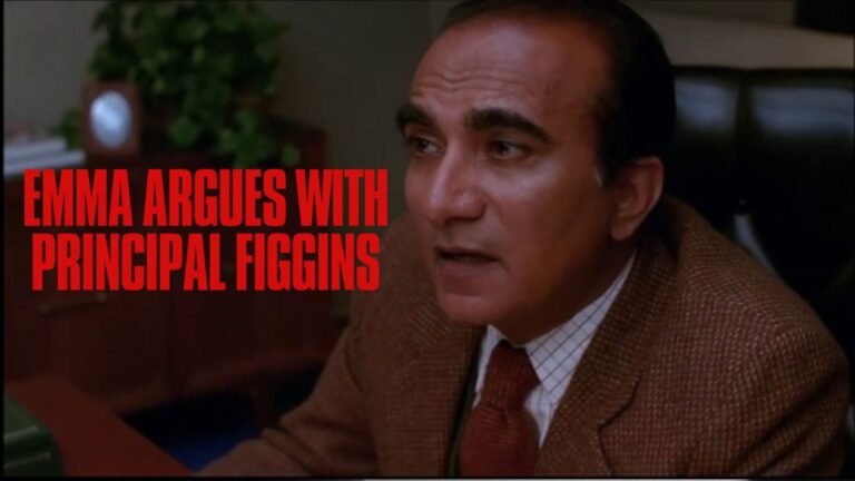 Emma Argues with Principal Figgins: A Student-Led Revolution