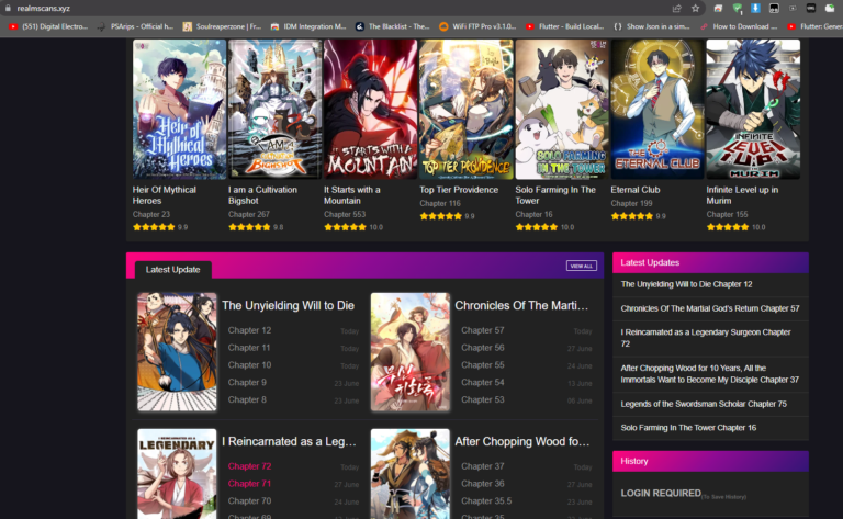 Realm Scans: A Beloved Free Manga Website