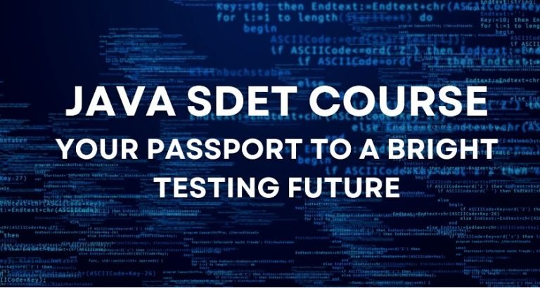 SDET Course